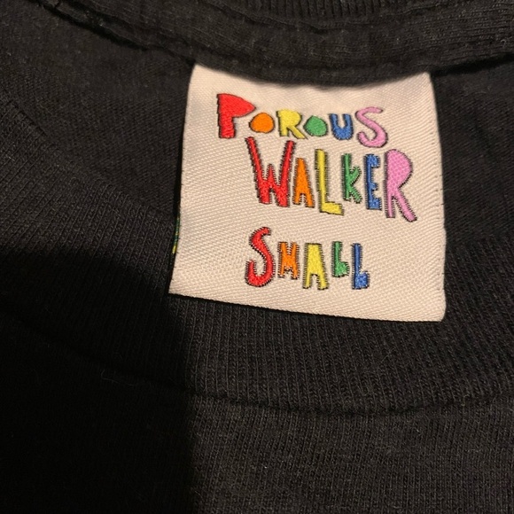 EUC Vintage Porous Walker Black Small Funny Graphic Tee Chicago Balls or Bulls - Picture 4 of 4